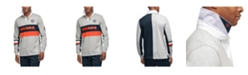 Tommy Hilfiger Men's Gray, Navy Chicago Bears Rugby Long Sleeve Polo